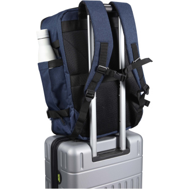 Logotrade promotional merchandise picture of: Libra 17" GRS recycled carry-on backpack 25L