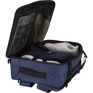 Logo trade promotional merchandise photo of: Libra 17" GRS recycled carry-on backpack 25L