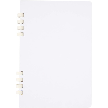 Logo trade promotional products picture of: Fil A5 hard cover RCS recycled spiral notebook