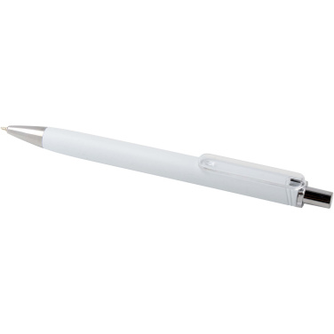 Logo trade promotional products picture of: Feld RCS recycled ballpoint pen with metallic finish (black ink)