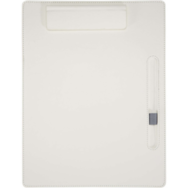 Logotrade promotional item image of: Clast A4 clipboard with magnetic closure and RCS recycled ballpoint pen (black ink)