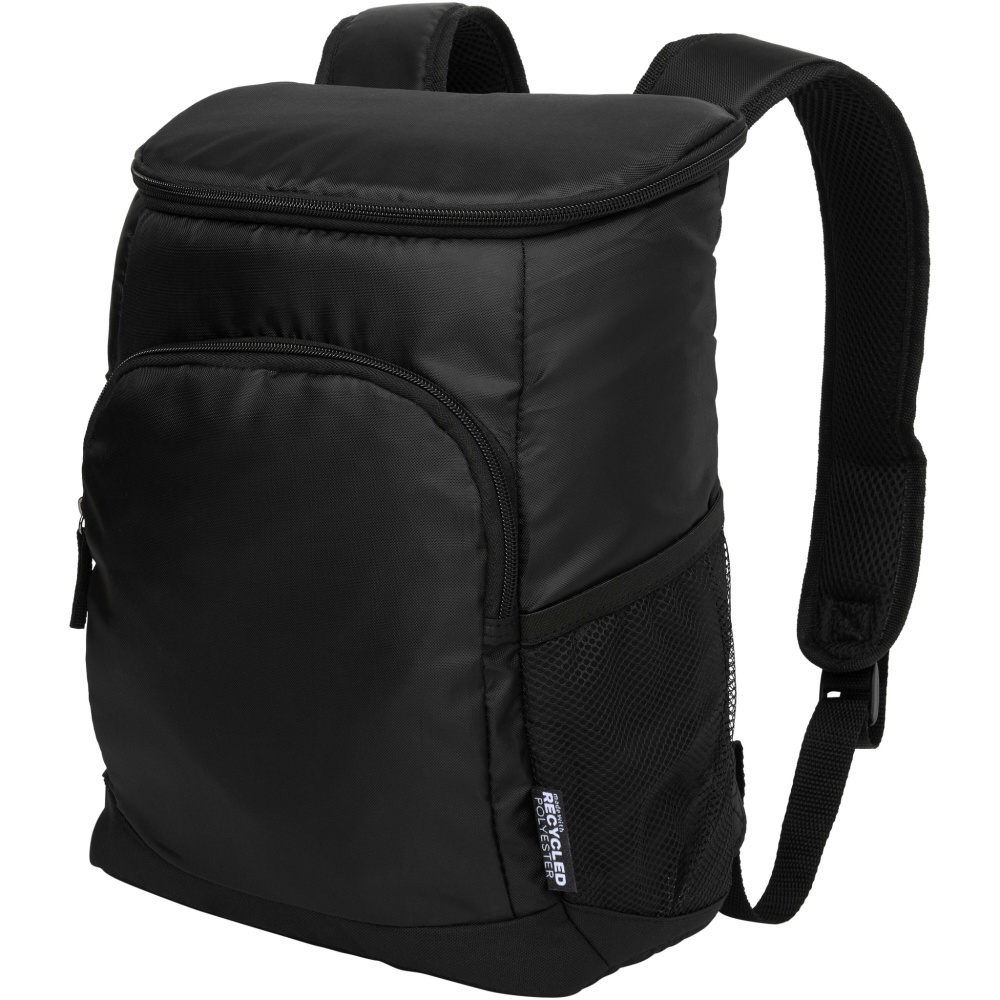 Logotrade promotional merchandise picture of: Chillpack 18-can GRS recycled cooler backpack 16L