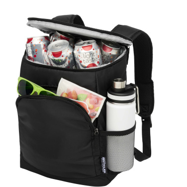 Logo trade corporate gift photo of: Chillpack 18-can GRS recycled cooler backpack 16L