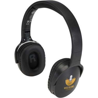 Logotrade promotional giveaway image of: Ancha recycled plastic over-ear wireless Bluetooth® headset