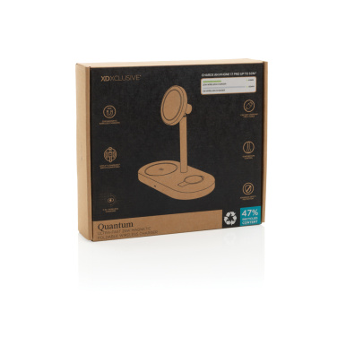 Logotrade promotional merchandise picture of: Quantum RCS ultra-fast 25W Magnetic desk wireless Charger