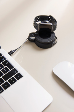 Logotrade corporate gift picture of: VINGA Baltimore RCS 2-in-1 Wireless 15W Travel Charger