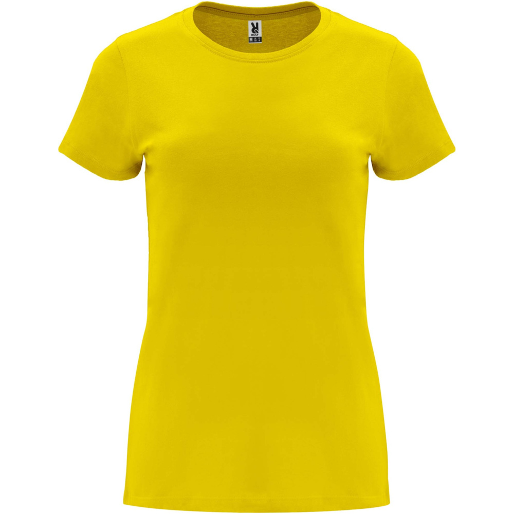 Logo trade corporate gift photo of: Capri short sleeve women's t-shirt