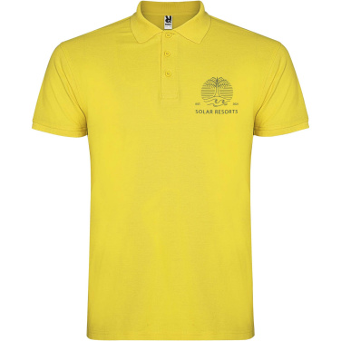 Logo trade promotional items picture of: Star short sleeve men's polo