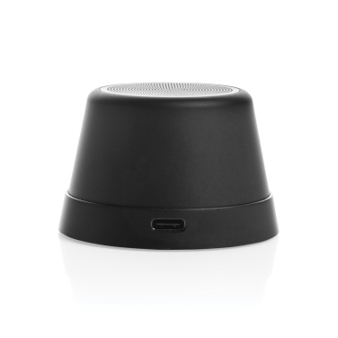 Logo trade business gift photo of: Nivio RCS recycled aluminum magnetic 5W Speaker