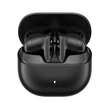 Logo trade corporate gift photo of: Urban Vitamin Santa Clara RCS plastic ENC earbuds