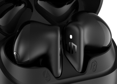 Logotrade promotional giveaway image of: Urban Vitamin Santa Clara RCS plastic ENC earbuds