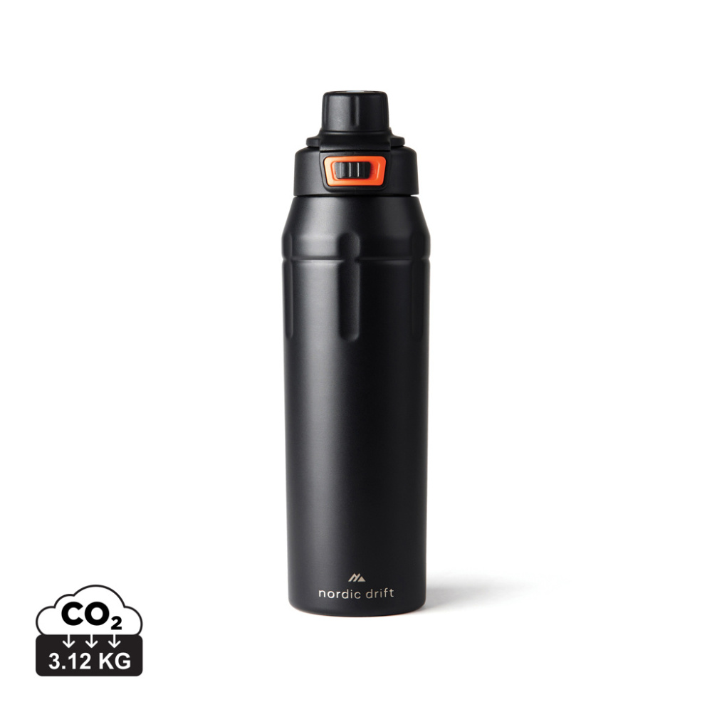 Logotrade advertising product image of: Nordic Drift Trail RCS Insulated Lockable Sports Bottle
