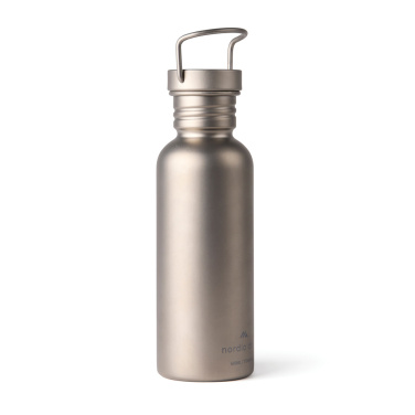Logotrade promotional giveaway picture of: Nordic Drift Trail Ultra Light Titanium 600ml Water Bottle
