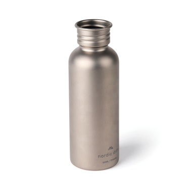 Logo trade promotional products picture of: Nordic Drift Trail Ultra Light Titanium 600ml Water Bottle