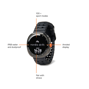 Logo trade promotional gifts image of: Nordic Drift Titan High performance Watch