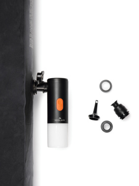 Logo trade promotional merchandise image of: Nordic Drift Titan Portable Air pump camping light