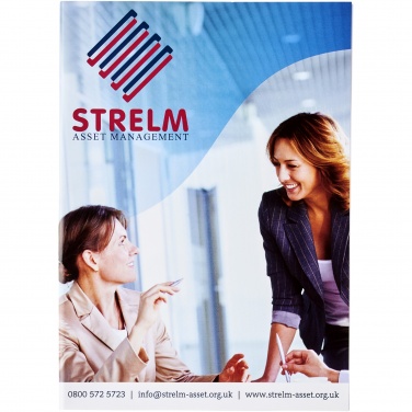 Logotrade ärikingi foto: Desk-Mate® A5 märkmiku ümbris kaanel