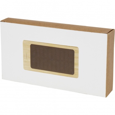 Logotrade firmakingitused pilt: Akupank Alata 8000 mAh bambusest päikesepank