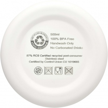 Logotrade ärikingitused pilt: Vedruga 500 ml RCS sertifikaadiga taaskasutatud roostevabast terasest vasest vaakumisolatsiooniga pudel