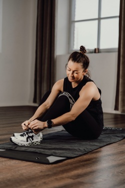 Logotrade firmakingi foto: VINGA GRS RPET spordirätik, 140 x 70cm