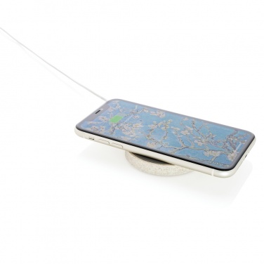 Logo trade firmakingid foto: Wheat Straw 5W ümmargune juhtmevaba laadimisalus