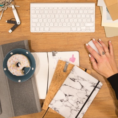 Logotrade firmakingi foto: A5 märkmik bambusest pliiatsiga koos pliiatsiga