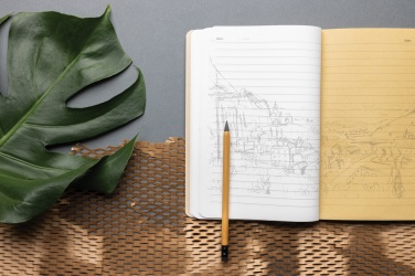 Logotrade ärikingi foto: Elowen A5 puuvaba märkmik