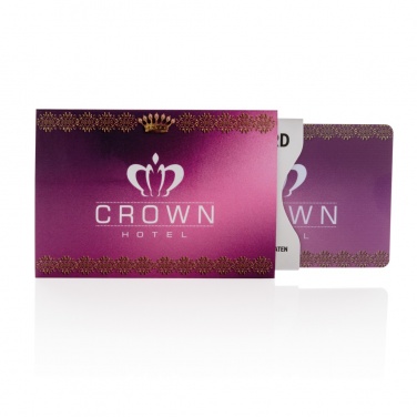 Logotrade firmakingitused pilt: Koorimisvastane RFID-kaitsekaart koos aktiivse segamiskiibiga