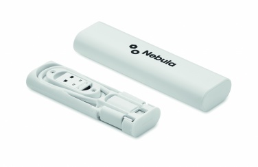 Logo trade reklaamkingi pilt: 9-ühes kaablipistikute komplekt