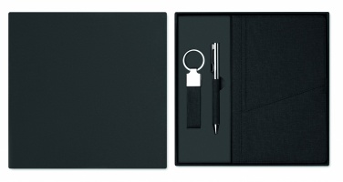 Logo trade firmakingituse pilt: 3-osaline kinkekomplekt karbis