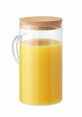 Logo trade firmakingi pilt: Borosilikaatklaasist karahvin 1L