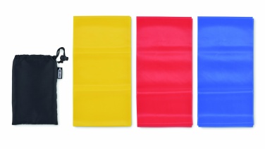 Logo trade ärikingituse pilt: 3 TPE fitness-rihma komplekt