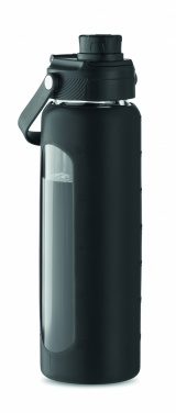 Logo trade reklaamtoote pilt: Varrukaga klaaspudel 750 ml