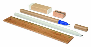 Logotrade reklaamtooted pilt: Statsionaarne komplekt puuvillases kotis