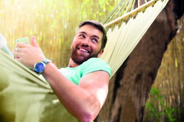 Logo trade firmakingi pilt: Võrkkiik polüpuuvillane