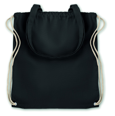 Logo trade reklaamtoote pilt: 220gr/m² lõuendist 2-funktsiooniline kott