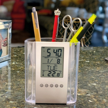 Logo trade reklaamtooted foto: Akrüülist lauapliiatsihoidja MADRID