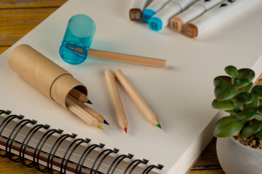 Logo trade reklaamkingi pilt: Puidust värvipliiatsid BECKY