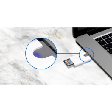 Logotrade firmakingid pilt: MicroSD ja SD-kaardi lugeja Silicon Power Combo 3.1