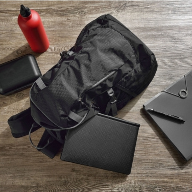 Logotrade reklaamtooted pilt: Seljakott ORIZABA Schwarzwolf