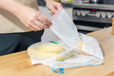 Logotrade reklaamtoote foto: Võrgust toidusäilituskotid, komplektis 3 kotti MIAMI