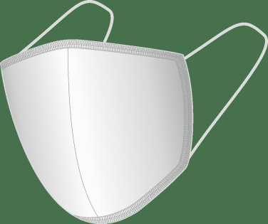 Logo trade reklaamtoote pilt: BLACK-BLACK puuvillane näomask 140116500