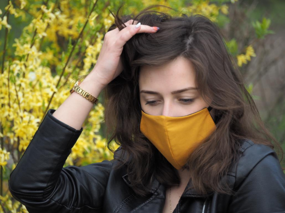 Logo trade firmakingid foto: VENUS puuvillane näomask 1377165