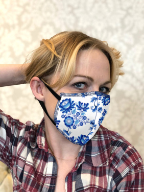 Logo trade firmakingitused foto: ZERIF puuvillane näomask 1400165