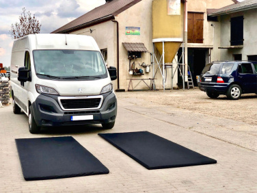 Logo trade reklaamkingituse pilt: Üle sõidetav desinfektsioon matt 120x300x4cm 1384087