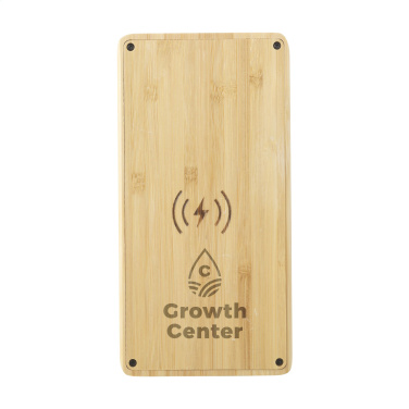 Logotrade reklaamkingi foto: Solar Powerbank 8000+ juhtmevaba laadija