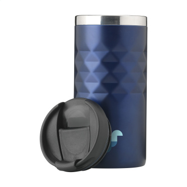 Logo trade reklaamkingitused foto: Geomeetriline mustriga RCS 280 ml termotass