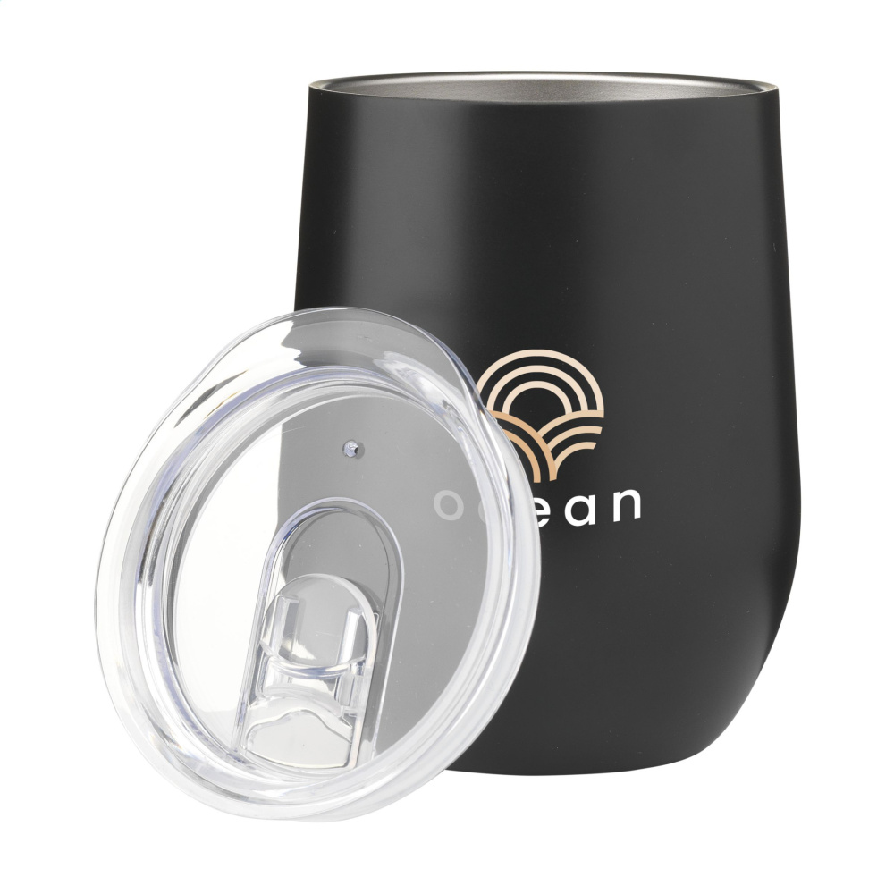 Logotrade ärikingid pilt: Huevo RCS Recycled Steel Cup 350 ml termotass