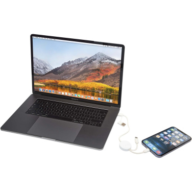 Logotrade firmakingituse foto: Citala 5-in-1 taaskasutatud plastist 30 cm kiirlaadimiskaabel