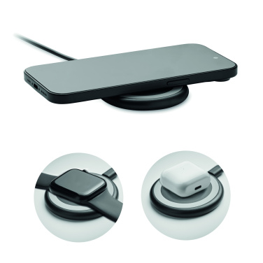 Logotrade reklaamkingitused pilt: WERLIES 3-ühes juhtmevaba laadija 15W